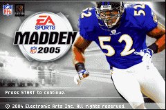 Madden 2005 screenshot 3 for GameBoy Advance